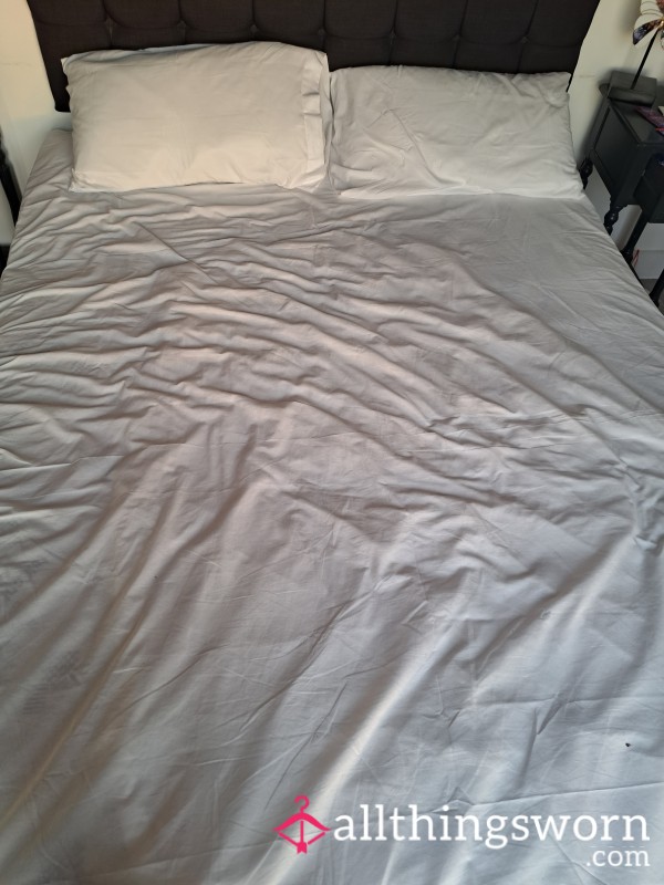 Used Escorting Sheet And Two Pillow Cases From Sex