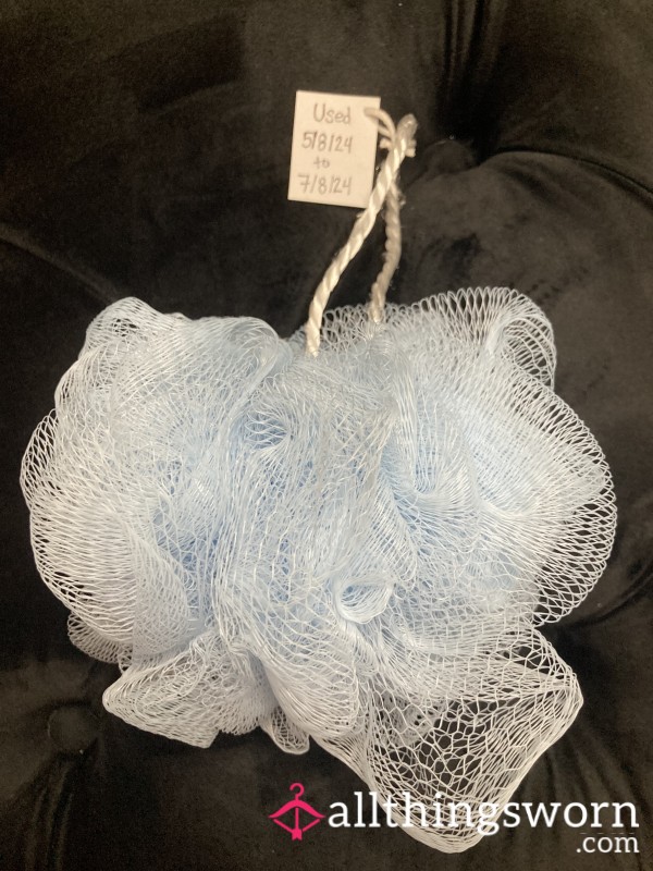 Used Lavender Scented Loofah