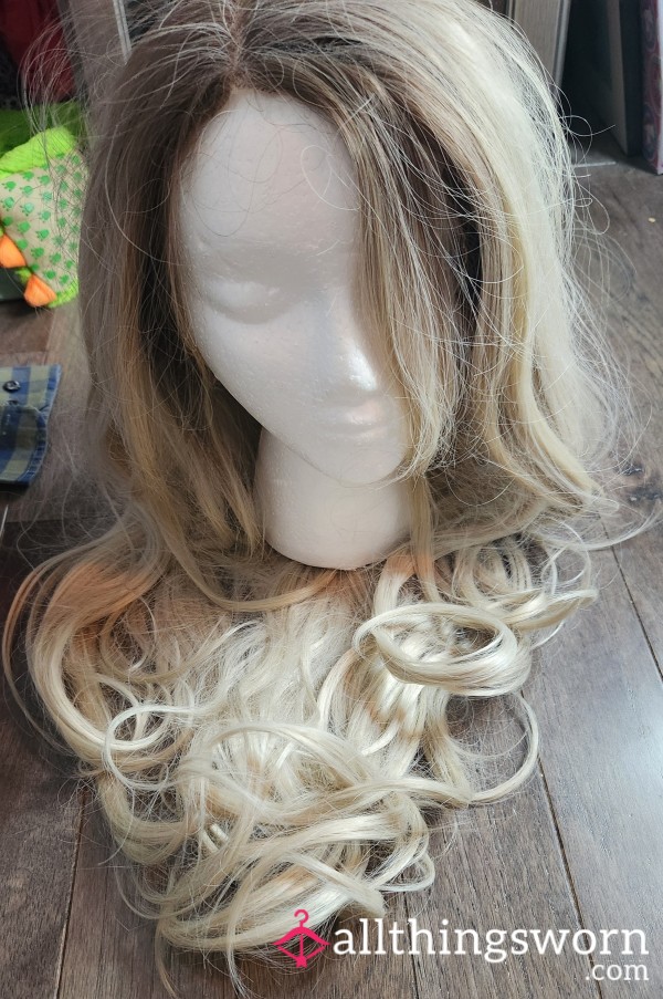 Used Long Blonde Wig- Perfect For Sissy Boys