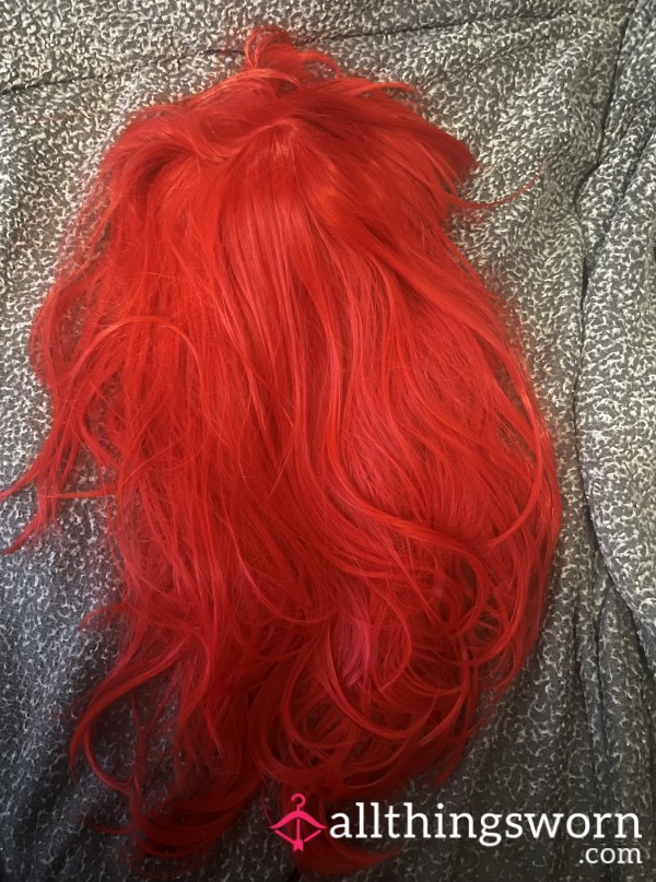 Used Once Red Sissy Wig