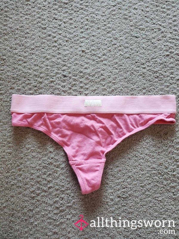 Used Pink Thong 💗