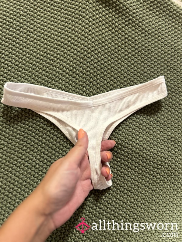 Used Thong + Video Where I Wear It