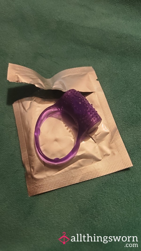 Used Vibrating Cock Ring