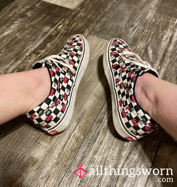 Vans Checker Cherry Shoes