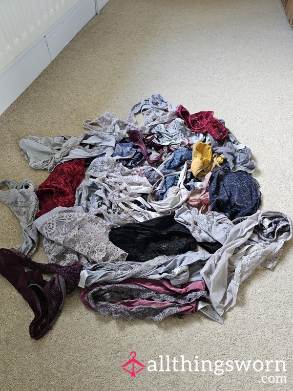 Various Over-worn Or Damaged Panties