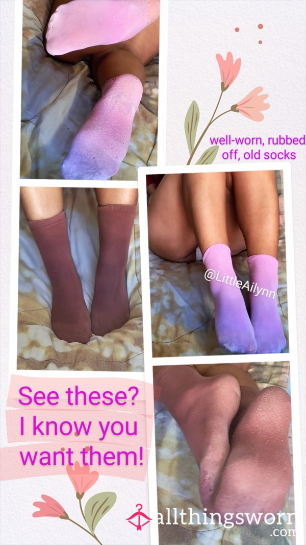 Very Old Socks 🤯🧦 I Know You Want These Above The Ankle Babies ;)