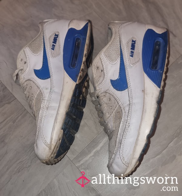 Very Old, Very Worn Nike Trainers