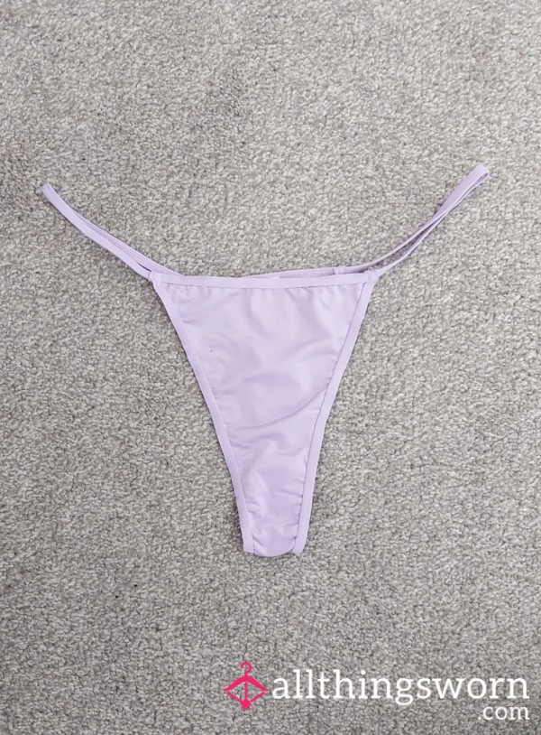 Very S**y Baby Pink Silky Thong