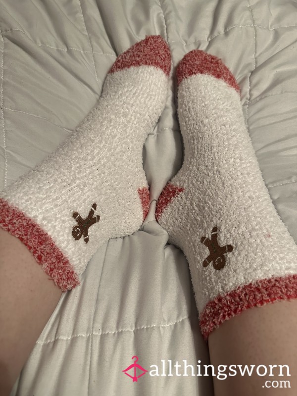 Very Soft Christmas Socks (goth Girl)