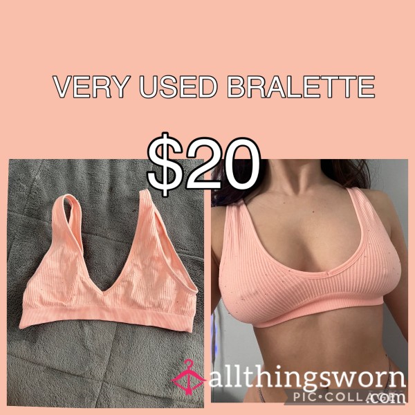 VERY USED BRALETTE