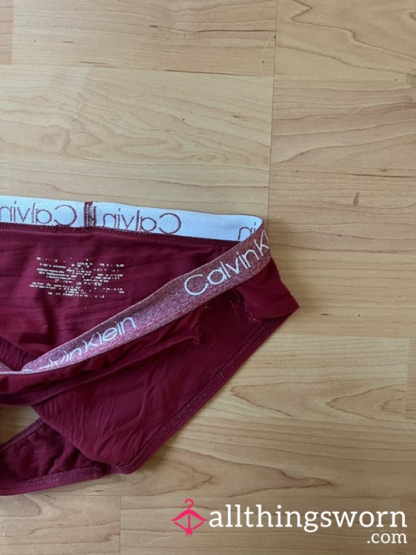 Very Well Used Panties. Calvin Klein