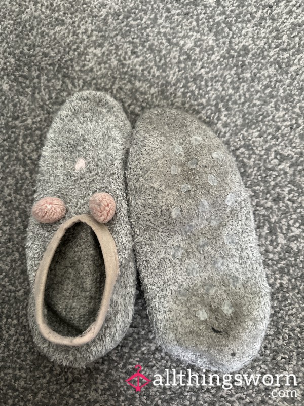 Very Worn Slipper Socks