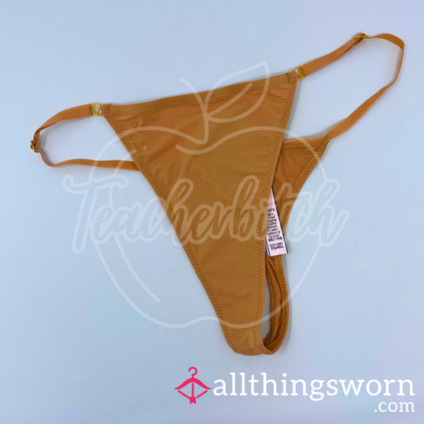 Victoria’s Secret Beige String Thong Panty (S)