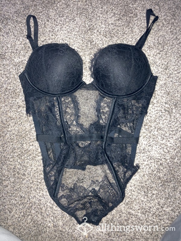 Victorious Secret S**y Black Lace Lingerie