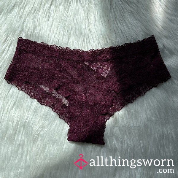 Vintage Vino All Over Lace Cheeky Panty