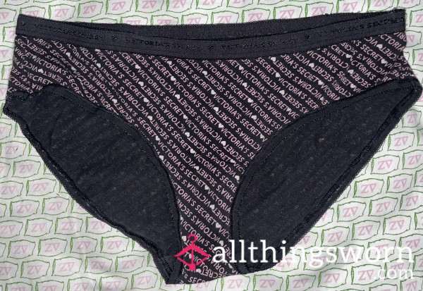 VS Black Logo Bikini Panties