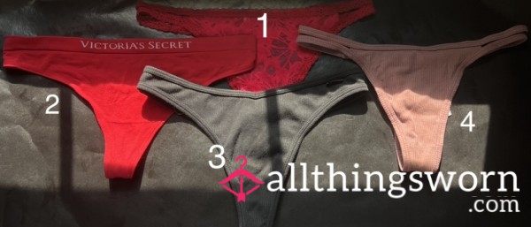 VS PANTIES XS ASSORTED COLORS/1ST BUYER GETS A MYSTERY GIFT