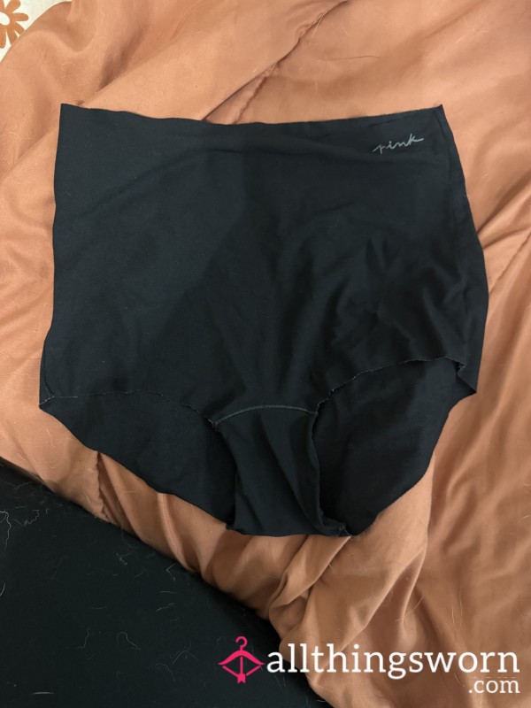 VS PINK Black Seamless Boyshort