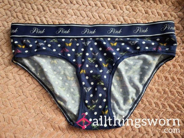 VS Pink Moth/bu*terfly Panties