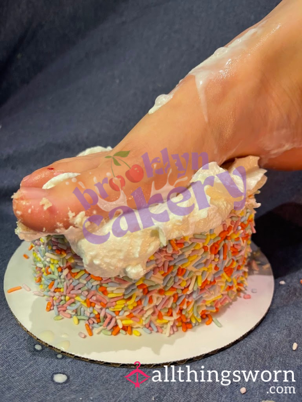 Want To Taste My Frosting-filled Toes?