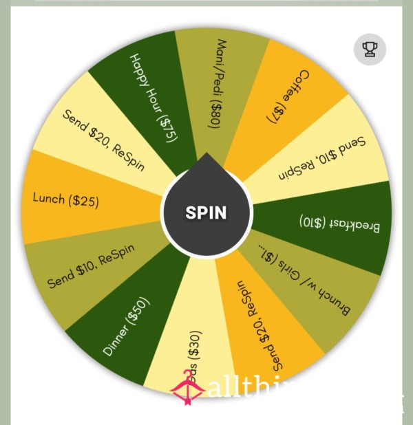 Weekly Reimbursement Wheel😈