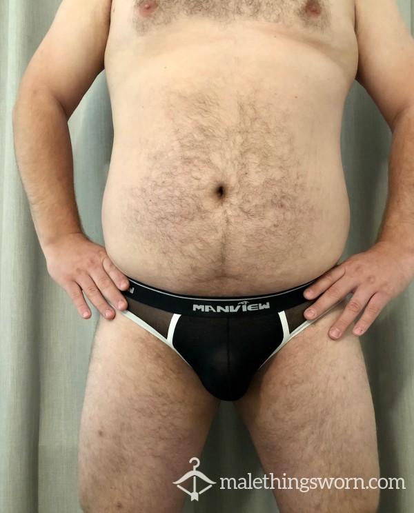 Well Used Black Jock Strap