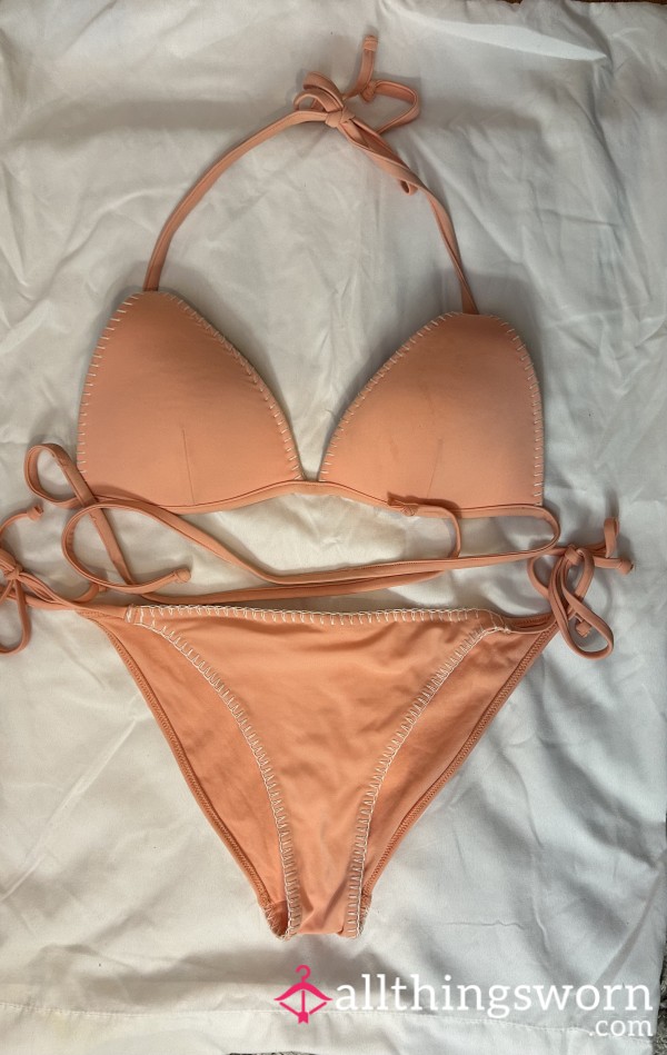 Well-worn Peach Bikini