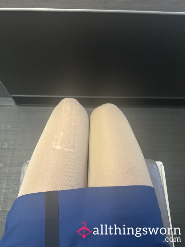 Well-Worn Stewardess Dream Stockings