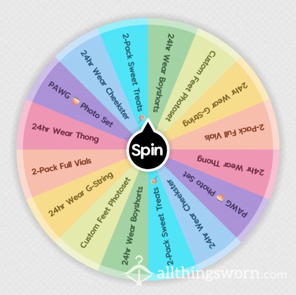 Get What You Get Wheel Spin