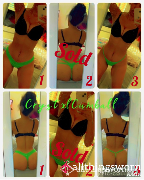 Which Style Green Thong You Claiming