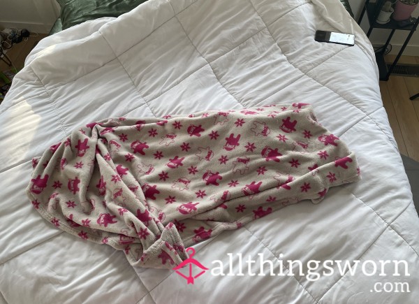 White And Pink Ninja Blanket