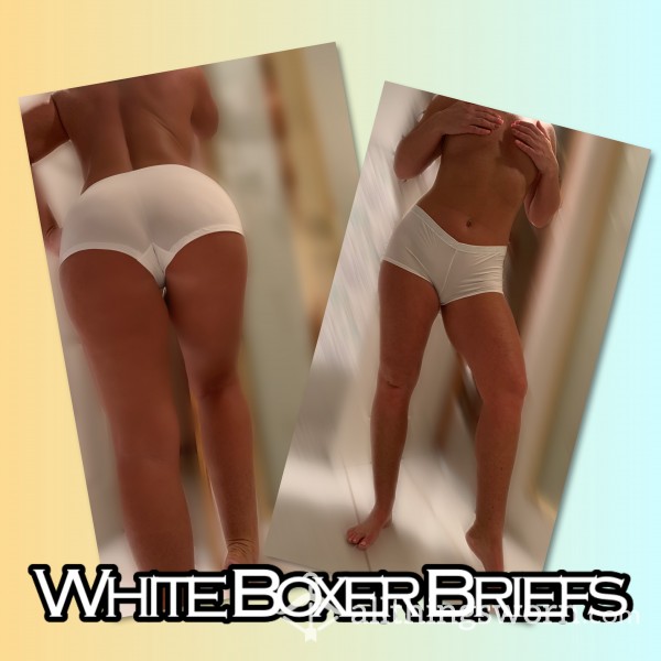White Boxer Briefs