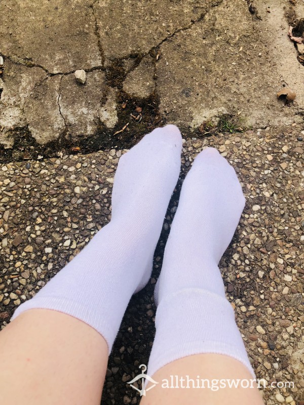 White Cotton Socks