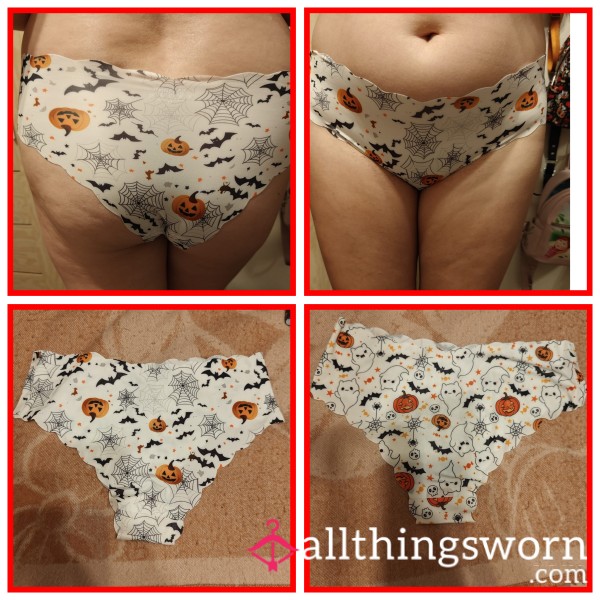 White Halloween Knickers