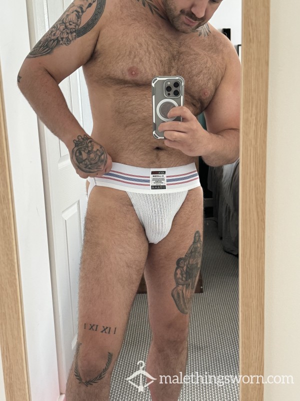 White Jockstrap