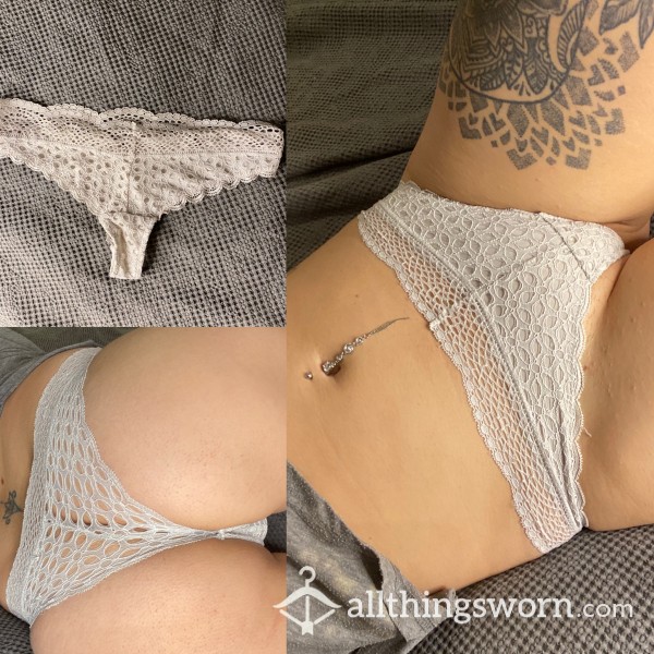 White Lace Panties.