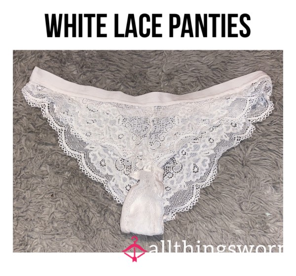 White Lace Panties🤍