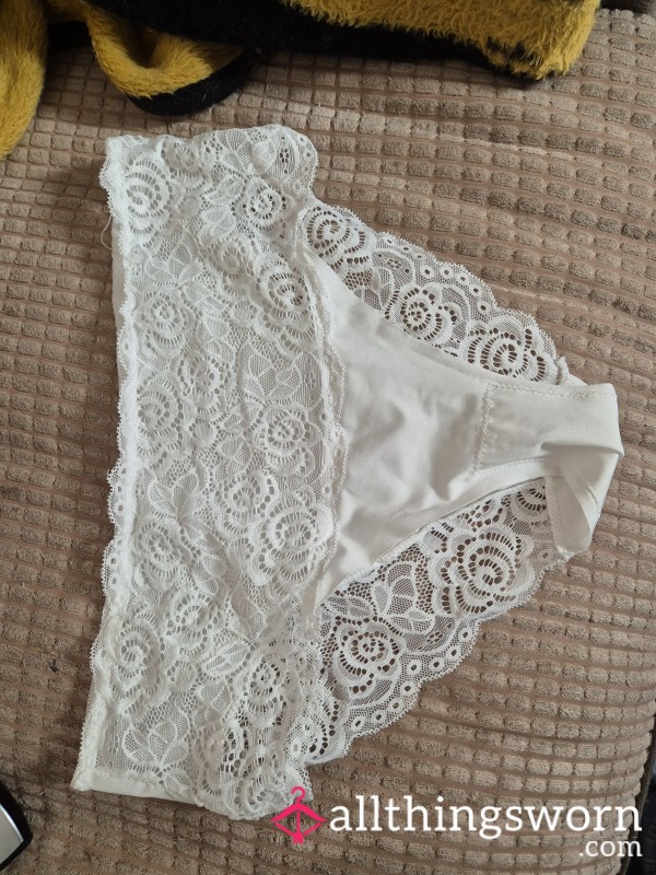 White Lacey Panties