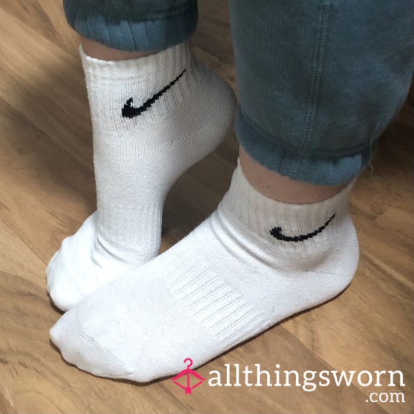 🤍 White Nike Ankle Socks 🤍