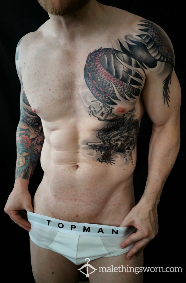 White Topman Briefs