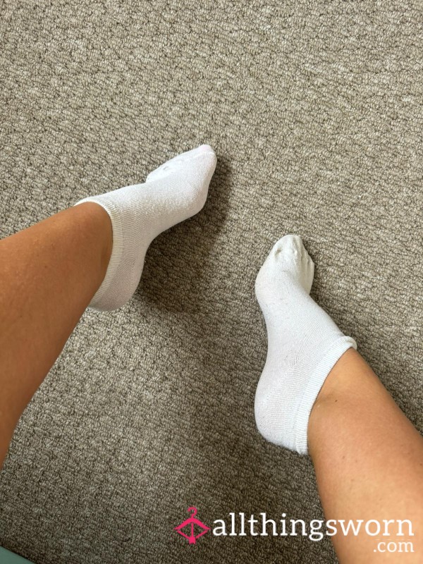 White Trainers Socks