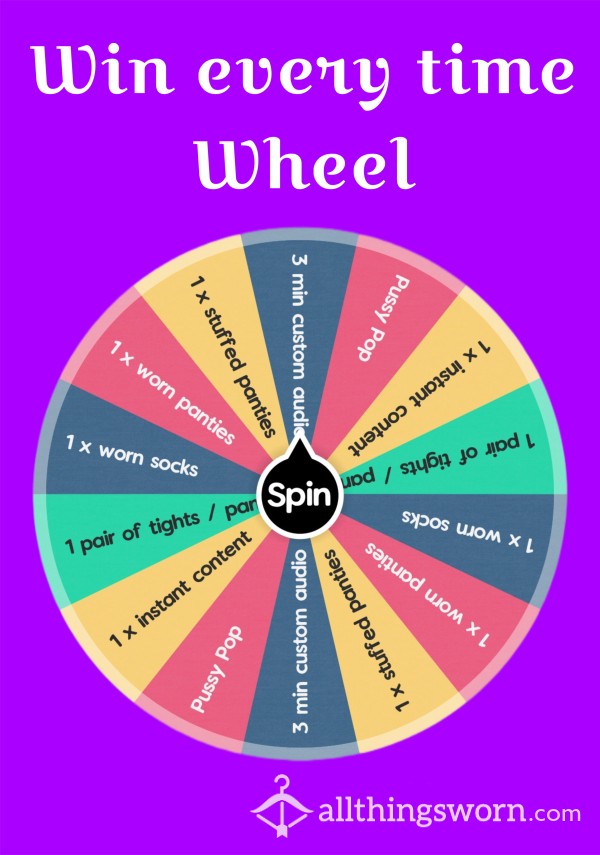 🎉💝 WIN EVERYTIME 💝🎉 - Spin The Wheel