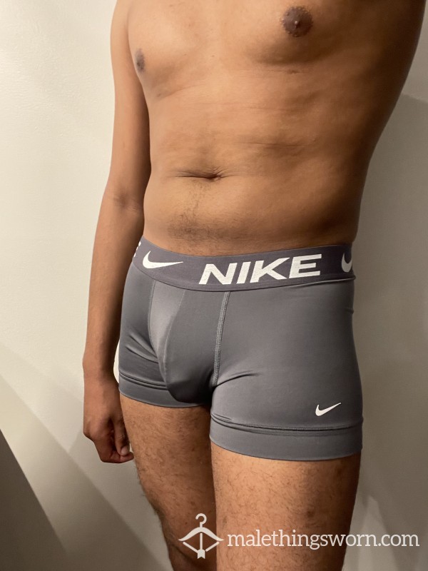 Worn Grey Nike Boxer Briefs