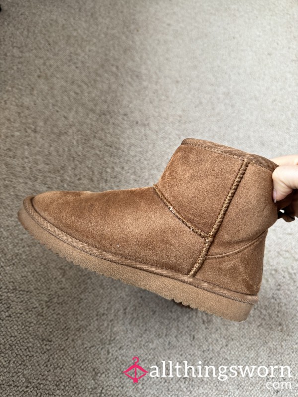 Worn In Ugg Style Boots