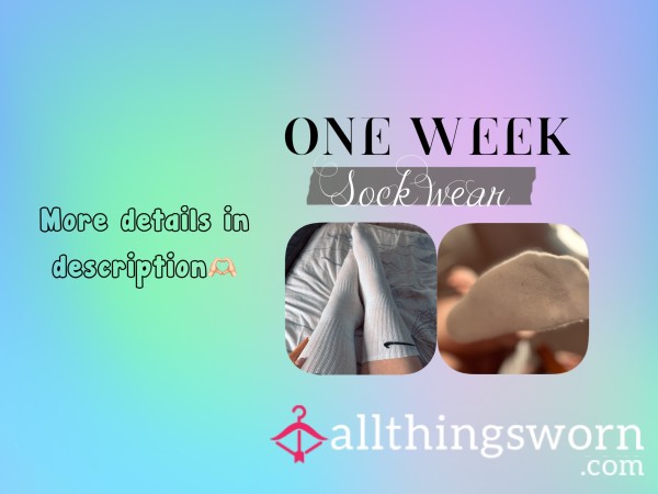 One Week Sock Wears🧦