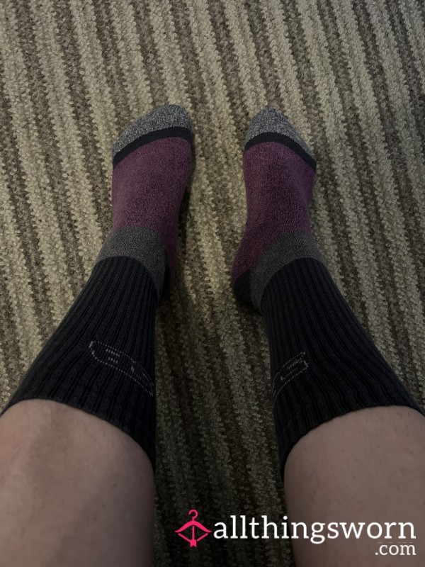 Worn Sports Socks