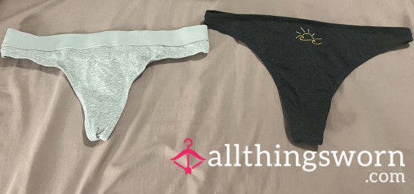 Worn/Used Cotton Thongs For Sale 💕