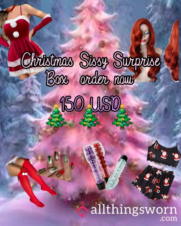 Xmas Sissy Surprise Stuffed Stocking