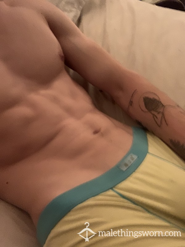 Yellow And Blue Briefs