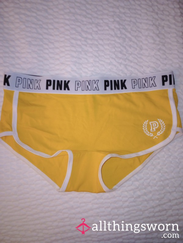 Yellow Full Panty Victoria's Secret PINK